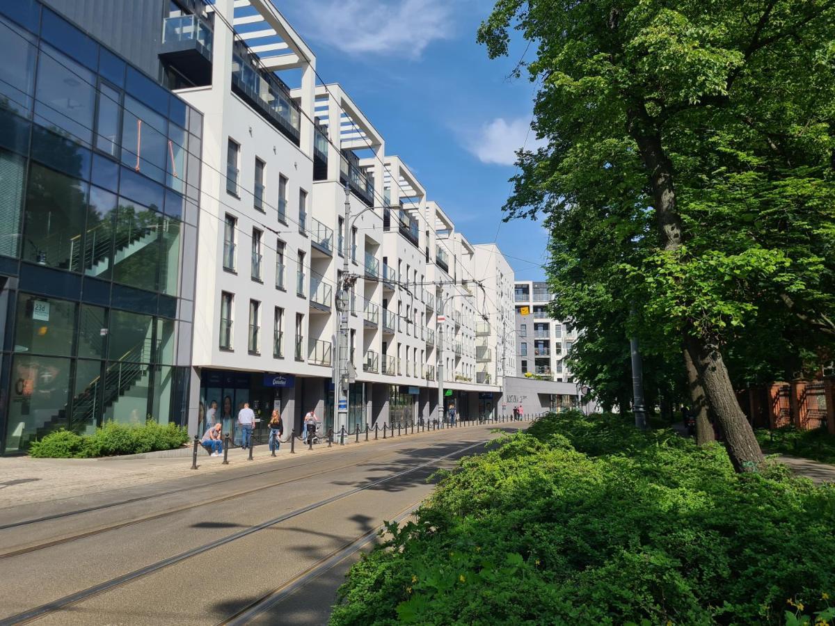 Mostowa 23 Bruno Apartment, Self Check-In 24H, Free Parking, Air-Conditioning Poznan Luaran gambar