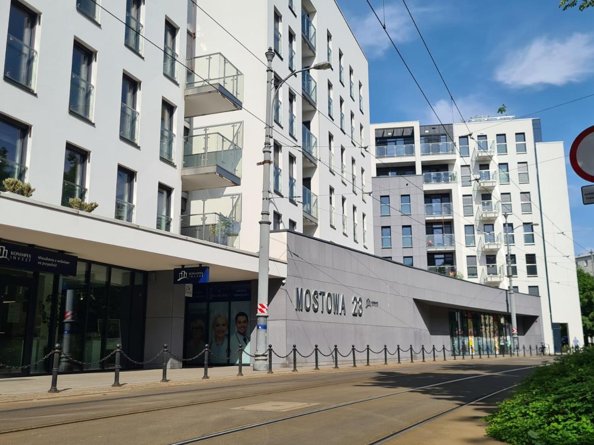 Mostowa 23 Bruno Apartment, Self Check-In 24H, Free Parking, Air-Conditioning Poznan Luaran gambar